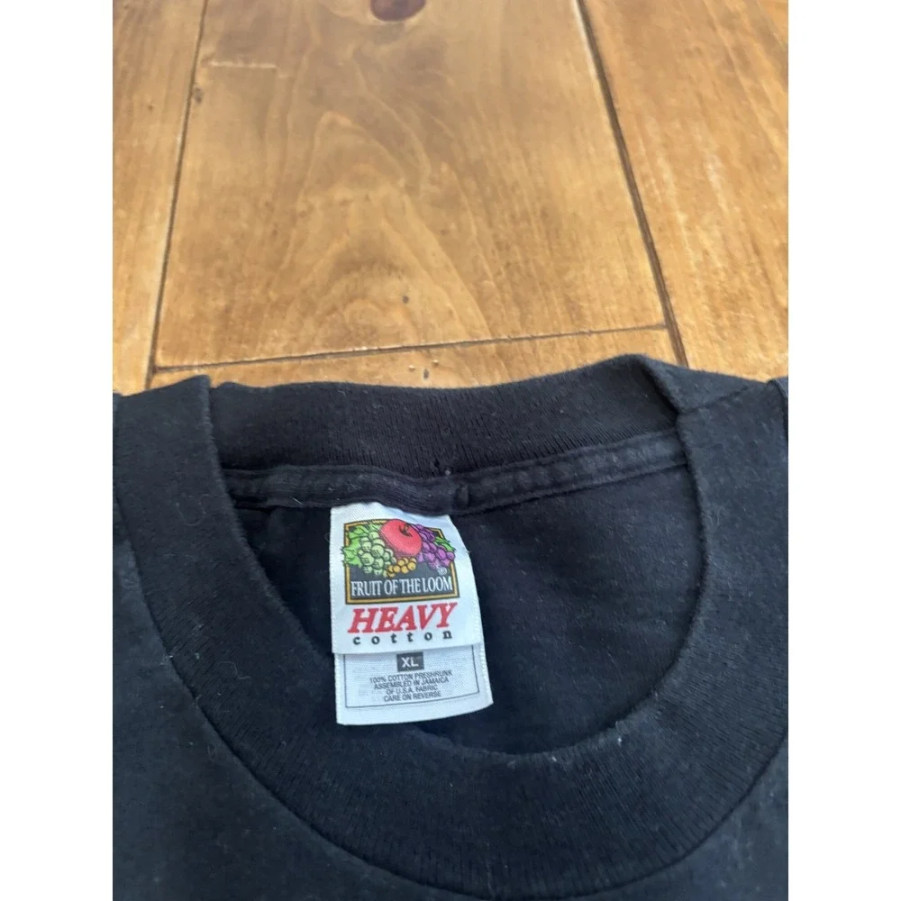 Vintage 90s ACUMEN Transmissions From Eville T-Shirt I Don't F***ing Care XL